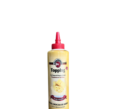 White Chocolate Toppings 1kg | kurtos-trading